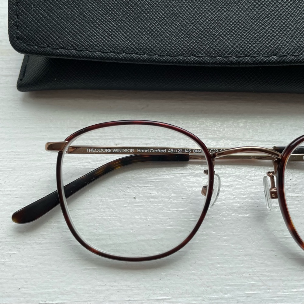Bailey Nelson Glasses Mahogany Theodore Windsor Rim - Picture 4 of 7